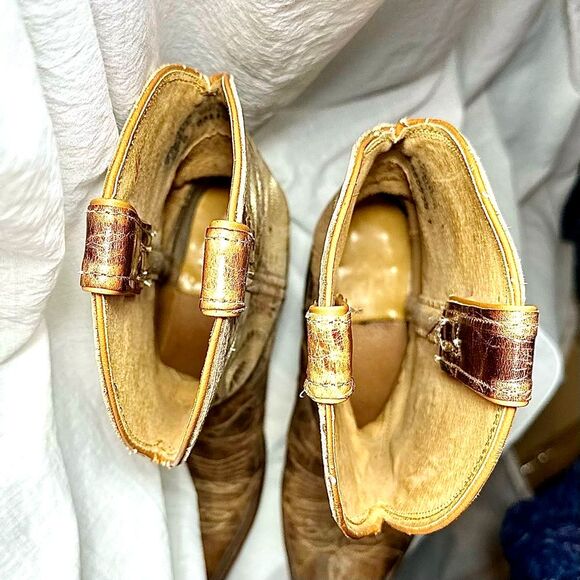 Justin Bent Rail Western Boot Style BR103 Sz W 8.5 B, M 10 B - Picture 3 of 7